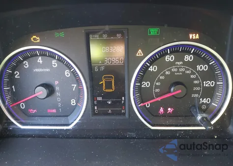 2009 Honda Cr-V Ex-L из США, поврежденный, VIN 5J6RE48759L056037